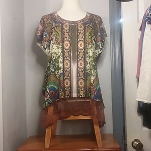 One World Short Sleeve Top